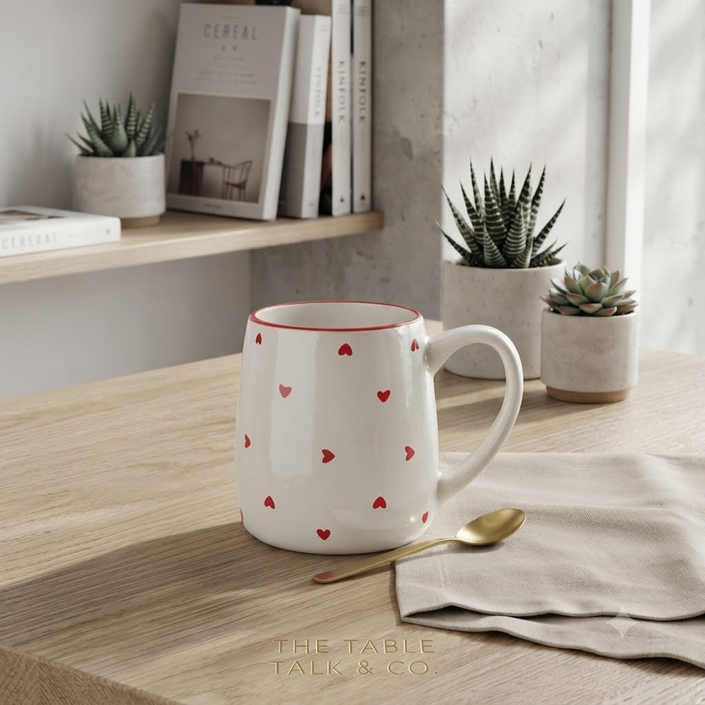 The Ruby Heart Mug