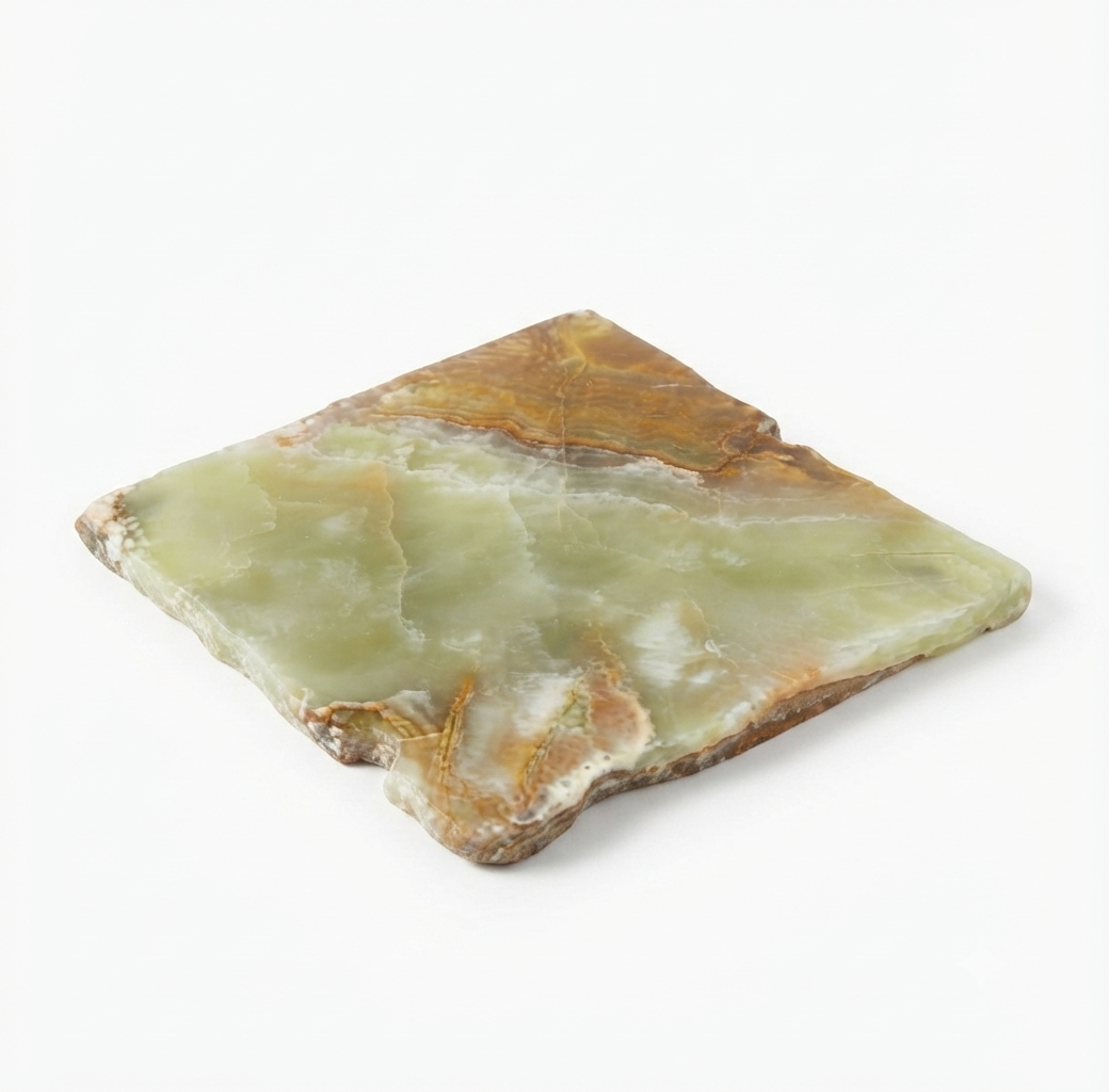 Natural Green Onyx Marble Tray
