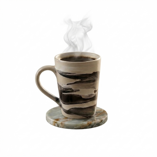 Marble Glazed Mugs