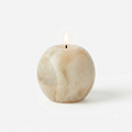 Round Marble Candle Holder