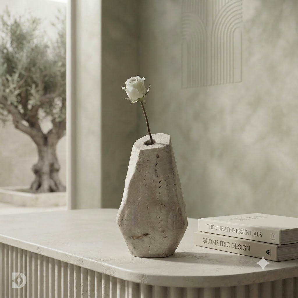 The Sculptural Stone Vase